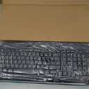 Logitech MK335 Quiet Wireless Keyboard and Mouse Combo - Black/Silver Keyboard and Mouse Combo Wireless, Ambidextrous