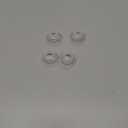 17mm Flange Inserts for 24mm Flange/Shield, Compatible with Momcozy/MOMMED/Spectra Breast Pumps, Pump Parts Replace (4PCS 17mm)