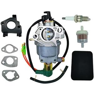 Carburetor Fit for Powerhorse DF7000 DFD7000 7000ES 9000ES 420CC DJ190N Enngine Generator with Air filter Kit
