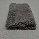 OLANLY Bathroom Rugs 36x24, Extra Soft Absorbent Chenille Bath Rugs, Rubber Backing Quick Dry, Machine Washable Bath Mats for Bathroom Floor, Tub and Shower, Home Decor Accessories, Grey