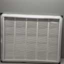 Return Air Filter Grille,AC Air Return Vent Cover Solid Steel HVAC Vent Cover for Wall and Ceiling,Return Air Grille Holds 1" Thick AC Filter,