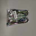 Travel Essentials Watch Charger, 4 in 2 Multi Charging Cable with Dual Type-C, USB A/C Travel Charger for Multiple Devices for iWatch Ultra/SE/11-2, iPhone 17-11, Galaxy S25-21, iPad (2PACK 5FT) (2Pack-Green_Black_Blue_Red)