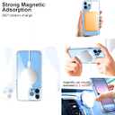 Clear Magnetic Phone Case for iPhone 12 Pro Max 6.7 inch [Non Yellowing] Compatible with MagSafe