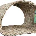 Small Pet Select Tiny Paws Jumbo Seagrass Tunnel, for Guinea Pig, Rabbit, Bunny, Toys, Hideout Tunnel, Cage Accessories, 14x13x10