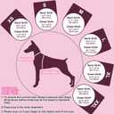 EMUST Dog Life Jacket, Dogs Life Vests for Swimming, Beach Boating Pool with High Buoyancy, Bright Color Dog Flotation Vest, BrightPink, L