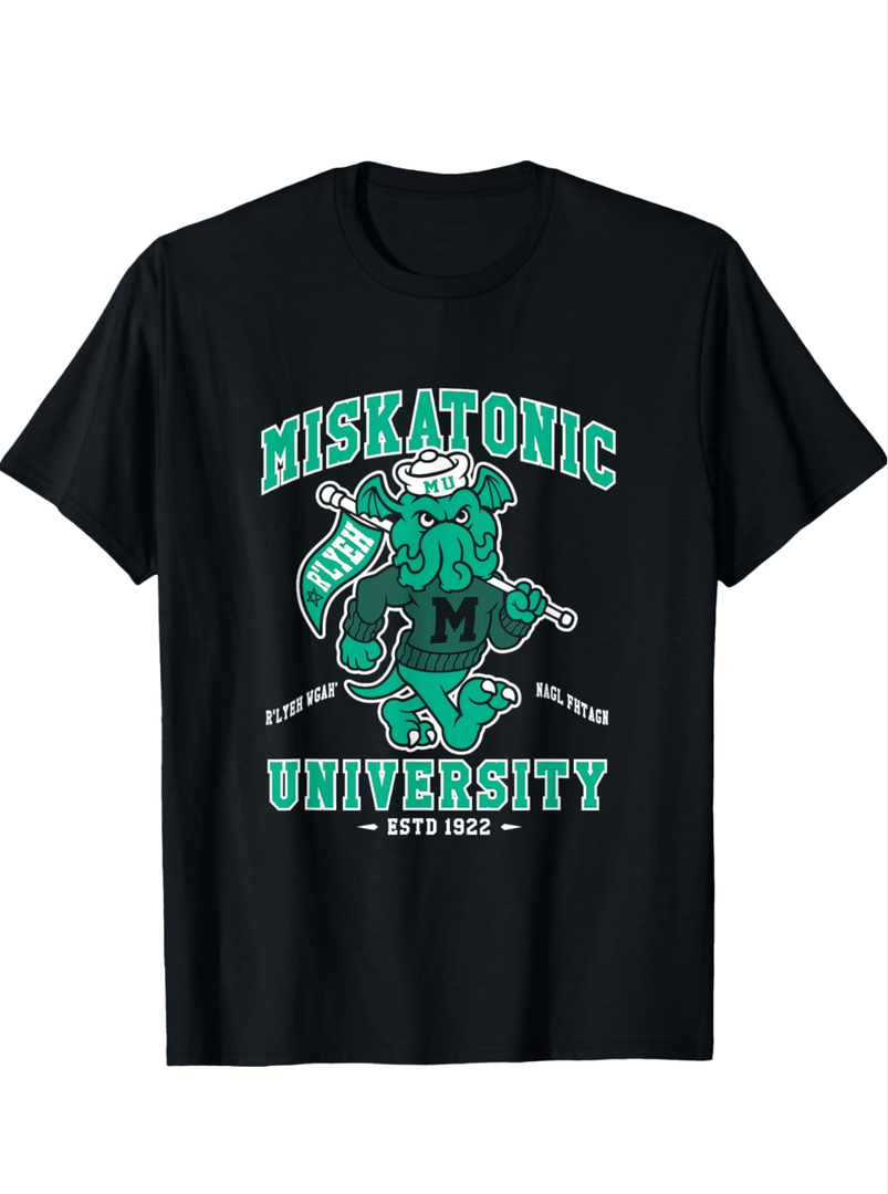 Miskatonic University Cthulhu - Creepy Cute Monster T-Shirt 3XL