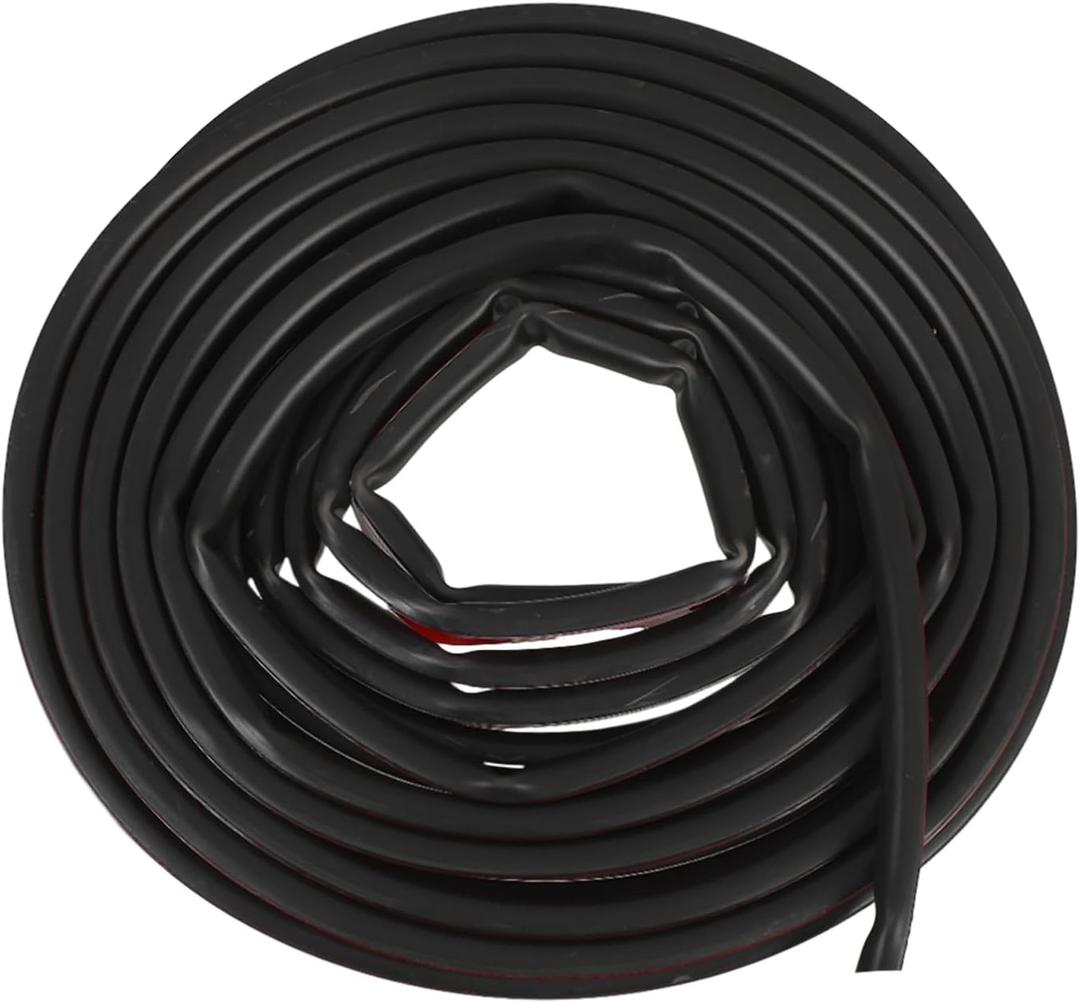 Mipcase Self-Adhesive Door Bottom Seal Strip for Soundproofing Weather Resistance and Dust Silicone Design for and Doors