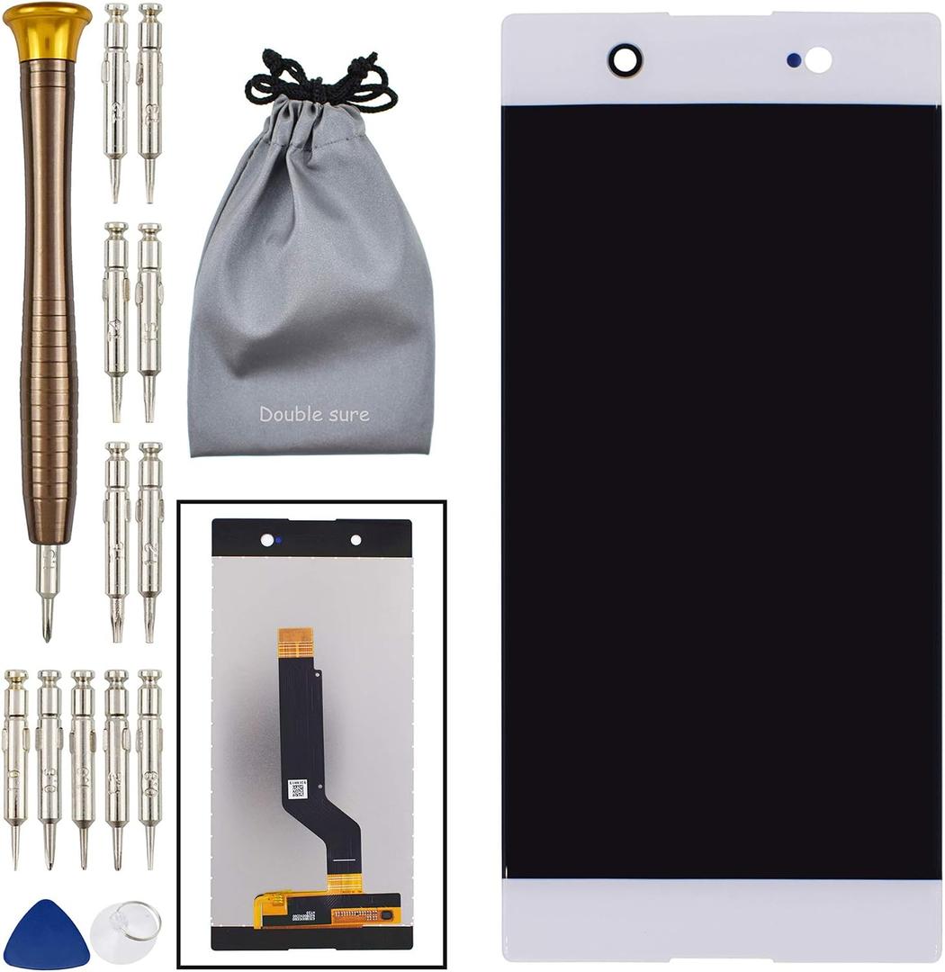 Touch Digitizer LCD Display Screen Replacement for Sony Xperia XA1 Ultra White G3226 G3221 G3212 G3223
