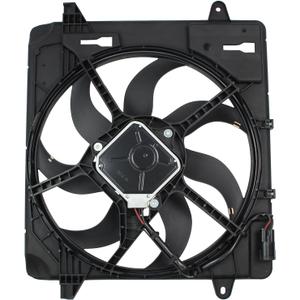 ApplianPar Engine Radiator Cooling Fan Assembly for Jeep Wrangler 2012-2017 Wrangler JK 2018 3.6L