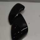 Abodvu Compatible with 2018-2022 Honda Accord Mirror Cover Replacement, 10th Gen Accord Sedan Mirror Caps for Left Driver & Right Passenger Side, Replace for 76251TVAA31, 76201TVAA31, Glossy Black, 1 Pair