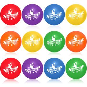 Jerify Foam Dodgeball Set Soft Skin Playground Dodgeballs Bulk, Low Density Foam for Non Sting Dodgeball Sports Equipment for Kids and Adults