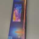 Smart ICRGB LED Lights Bars, Borllyem TV Backlight with Double Light Beads, App Control, RF Remote, Music Syncing and 47Modes for Gaming, Room Decoration (Orange)