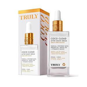 Truly Luxury After Shave Serum | Soothing & Hydrating Post Shave Treatment to Prevent Ingrown Hair For Smooth, Irritation-Free Skin (3.1 fl oz)