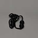 Hion Magnetic Curtain Tiebacks Black 2pcs, Curtain Tiebacks Buckles Holdbacks Holders Hooks Clip for Home Outdoor Bedroom Office Decorative Curtain (Ball)