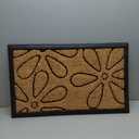 Calloway Mills 10016 Flowers Coir and Rubber Heavy-Duty 18" X 30" Doormat