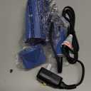 Hair Dryer, 1600W Small Foldable Hair Blow Dryer, Fast Drying Compact Hair Dryer, Blue