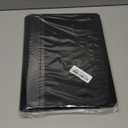 Premium 9 Pocket Card Binder for 540 Cards, Fabmaker PU Cover Trading Card Binder, Sturdy Card Collection Album, Sleek Card Holder Folders for Game Cards & Sports Cards, 540 Pockets, Black