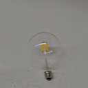 Bonlux 8W G125 LED Globe Light Bulbs, E26 Large Dimmable Filament Bulb Warm White 2700K, Vintage LED Edison Bulbs 60W Equivalent Round Replacement Bulbs, Clear Glass Globe Bulb 800LM, 1 Pack