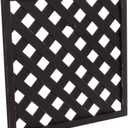 The Round Top Collection - Black Lattice Display Board - Wood & (Metal Peg)