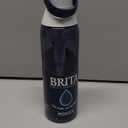 Brita Insulated Filtered Water Bottle with Straw, Reusable, Christmas Gift and Stocking Stuffer For Men and Women, BPA Free Plastic, Night Sky, 26 Ounce