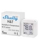 Shelly H&T Gen3 White | Wi-Fi & Bluetooth Smart Temperature & Humidity Sensor with Remote App Control | Smart Scenes | LCD Display