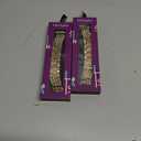 2 x DSAAplus Gold Metal Bands Compatible With Apple Watch Band 38mm 40mm 41mm 42mm 44mm 45mm 46mm 49mm Stylish Chain Bracelet for iWatch Series 11 10 9 8 7 6 5 4 SE/Ultra 3 2 1