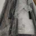 Huuger 47 Inches L Shaped Desk, Computer Desk with Reversible Storage Shelves, for Gaming Corner Home Office Writing Study, Metal Frame, Rustic Brown