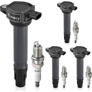 UF557 Ignition Coil Packs and Iridium Spark Plugs Fit for 07-16 Jeep Compass Patriot/ 11-14 Chrysler 200,07-10 Sebring/Dodge 08-14 Avenger,07-12 Caliber,09-16 Journey