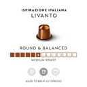 Nespresso Capsules Original Line, Livanto, Medium Roast Espresso Coffee, 50 Count Coffee Pods (EXP 04/30/27)