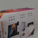 iLive Pop-Up Home Movie Theater Kit with Inflatable Screen, Projector and Party Speaker