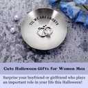 3 x Boo Basket Stuffers for Women - Halloween Basket Stuffers Ring Dish for Girlfriend Wife from Boyfriend Husband, Boo Basket Stuffer for Her, Spooky Halloween Decor (Til We Are Ghosts)