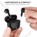 Wireless Earbuds for Samsung S25 S24 S26 Ultra S23 Fe, 5.3 Bluetooth Earphone Noise Isolating Ear Bud with Mic HiFi Stereo Wireless Headphone for iPhone 17 Air 16 15 Pro Max 14/Galaxy S22 A36/Pixel 10