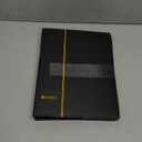 Currency Coin Album,370 Pockets Coin and Currency Collecting Binder,250 Pockets Coin Collection Book Holder,120 Pockets Paper Money Stamp Page Album Supplies for Collectors Black
