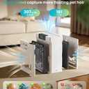 oneisall Pet Air Purifiers for Home,PP02 | Dual Intake Traps Airborne Pet Hair&Dander,2X Carbon Filter Eliminates Odors,PM2.5 Display,Washable Pre-Filter,For Large Room