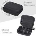 Case for EPOMAKER EK21 VIA Gasket Number Pad - Travel Protective Carrying Storage Bag (Black) (Black)