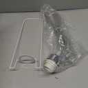Surpars House Plug in Pendant Light White Feather Chandelier with 14.8' Cord and On/Off Switch in Line