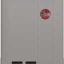Rheem RTG-70XLN-3 High Efficiency Non-Condensing Outdoor Tankless Natural Gas Water Heater, 7.0 GPM, Gray