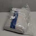 JIYUAN 100% Washed Cotton Duvet Cover Set 3 Pieces Queen, 1 Duvet Cover 90x90 Inches(Comforter Not Included) and 2 Pillowcases,Linen Feel Bedding Set Comfy and Breathable, Heathered Pastel Grey