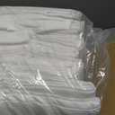 10 Pack White Round Tablecloths, 120 Inch Stain Resistant and Wrinkle Polyester Fabric Washable Table Clothes Cover for Kitchen Dining, Wedding, Reception Banquet, Birthday Party, Buffet Restaurant
