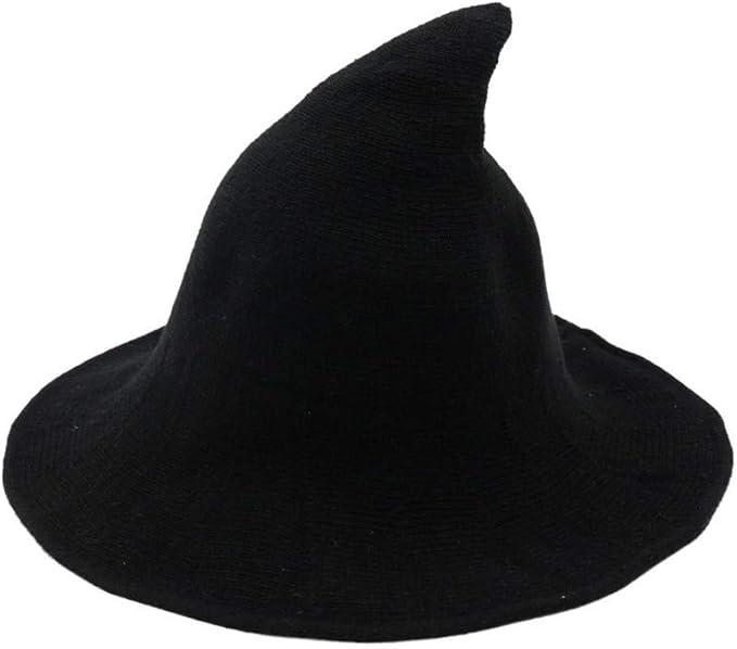 Women's Witch Kinitted-Wool Hats, for Halloween Party Masquerade Cosplay Costume Accessory and Daily
