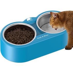 Heated Water Bowl for Dog & Cat, Outdoor Heated Dog Bowl Provides Drinkable Water & Food in Winter, Heated Pet Bowl for Outside, Smart Thermal-Dish for Rabbit, Chicken, Duck, Squirrel (112 OZ)