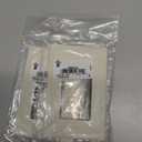 Pack Of 2 Leviton Renu One-Gang Screwless Snap-On Wallplate, REWP1-NS, Navajo Sand