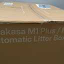 Neakasa M1 Plus Open-Top Self-Cleaning Cat Litter Box, 360 Safety Sensors, Advanced Odor & Leak Control, Automatic for Large & Multi-Cat Homes, Litter Mat & 2 Rolls Refill Bags Included