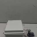Waterproof Outdoor Project ABS Plastic Junction Box IP67 Weatherproof Dustproof Enclosure with Hinged Cover, Mounting Plate,Wall Brackets for Power Project (5.9"X5.9"X3.5")