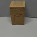 Resin Hand Soap Dispenser Easy-to-Press Liquid Pump, Refillable Soap Dispenser with White Marble Look, Waterproof Bottle Labels for Bathroom Kitchen Dish Lotion (White, 10 oz)