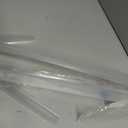 2-Pack Butecare Frameless Shower Door Bottom Seal with Long Sweep for Glass Doors Stop Shower Leaks and Create a Water Barrier (1/4 x 36)