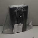 ITCPRL Bathroom Trash Can with Lid, 2 Pack 4 Gallons/15 Liters Garbage Can with Pop-Up Lid, Small Plastic Trash Can, Slim Trash Bin Waste Basket for Bathroom, Bedroom, Office, Living Room(Black)