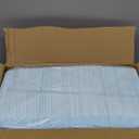 Amazon Basics Leak-Proof Dog and Puppy Potty Training Pee Pads with Quick-Dry 5-Layer Super Absorbent Design, Regular Size 22 x 22 inch, Blue & White, 100 Count