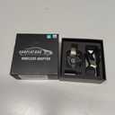 Wireless CarPlay Adapter for Apple iPhone - 4 in 1 Airplay Mirror Link Adapter Multi-User Seamless Connection Converts Wired to Wireless CarPlay Adapter - No Latency from iOS 10+ to Screen w/USB-C