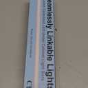 Under Cabinet Lights, Plug in, Seamlessly Linkable 12 Inch, 6 Bars+Switch+Extensions, Under Counter Lighting for Kitchen, Closet, Gun Safe, Shelf, Display Case, LED 5000k Daylight